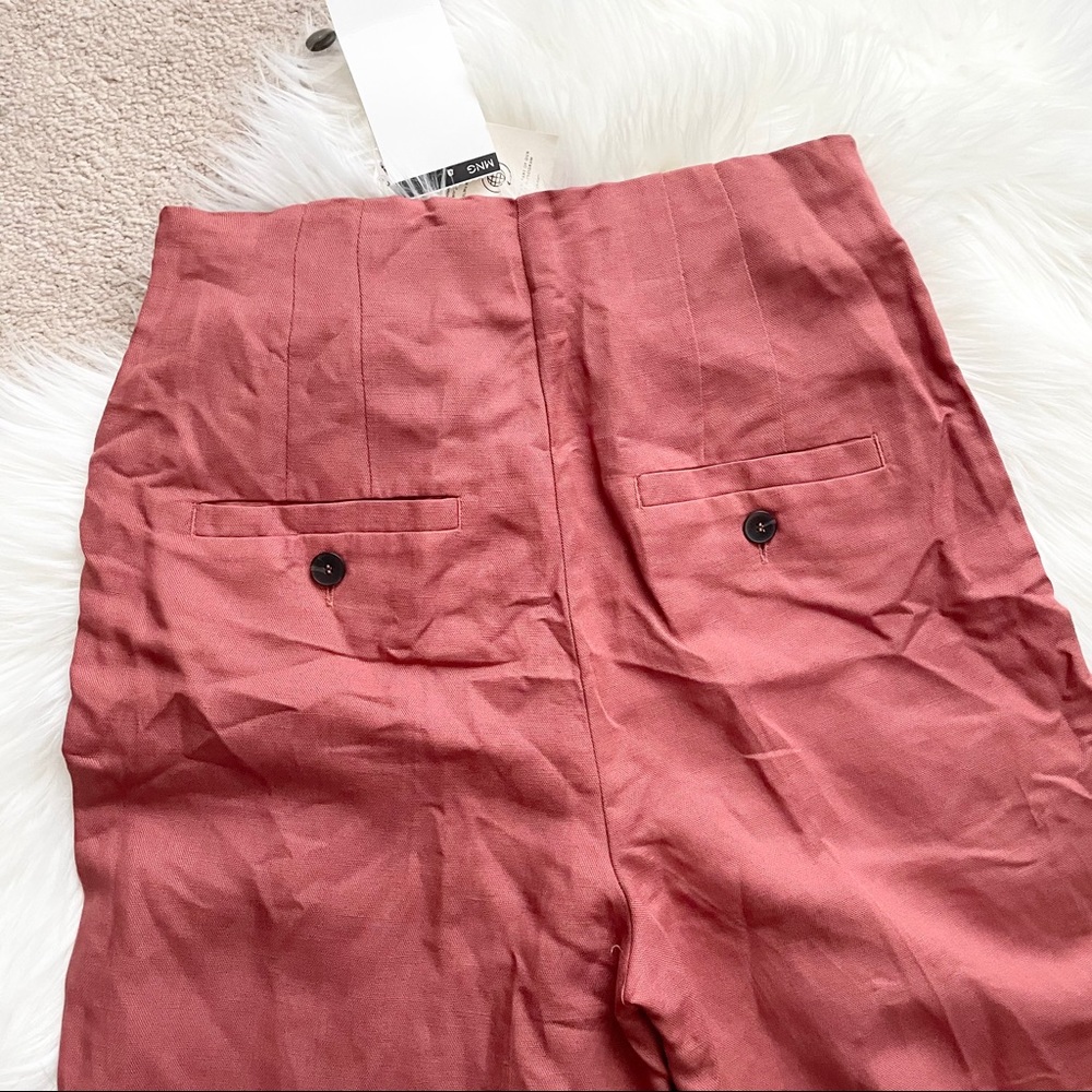 Mango Lynda Cotton Palazzo Trousers - Picture 7 of 8